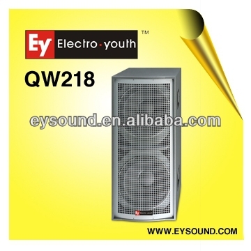 Dual 18in Subwoofer Bass speaker QW218