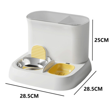 Ceramic Automatic Cat and Dog Feeder: Large Capacity Water Dispenser & Pet Supplies