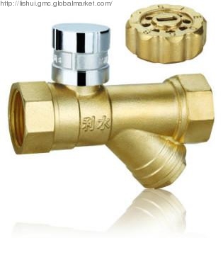 Magnetic Lockable Filter Ball Valve