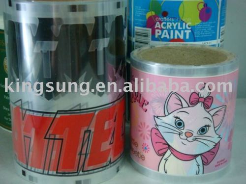 Heat Transfer sticker , Film, Decal for plastic products ,glass ,PE,metal