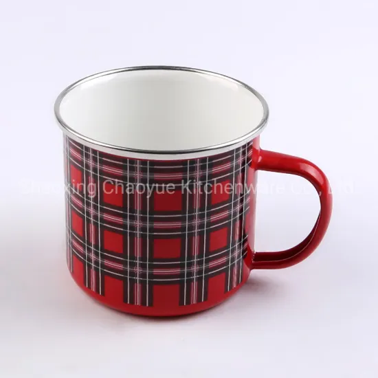 8cm9cm10cm Perfect Sliver Ring Camping Mug Travel Cup with Stainless Steel Rim