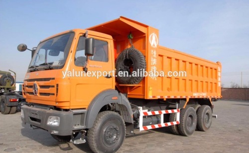 Beiben truck 10 wheel tipper truck 380hp 6x4 tipper lorry for sale