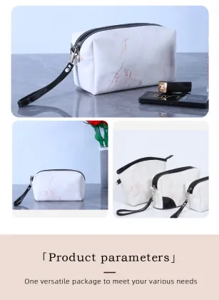 Portable makeup bag PU Makeup Bag