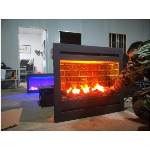 Colorful 3d Illusion Led 3D Water Steam Fireplace