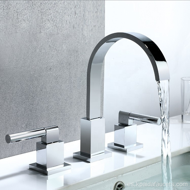 Luxury Chrome Torneira Banheiro Basin mezclador toque