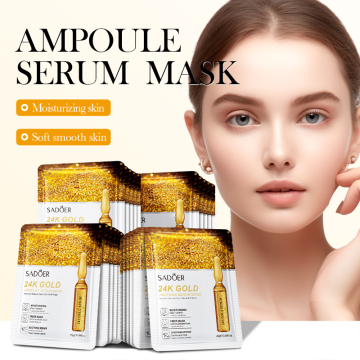 24K Gold Moisturizing Facial Mask - Korean OEM ODM Luxury Skin Care Essence