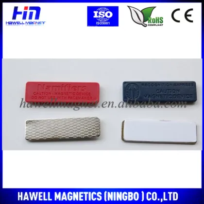magnetic name brand tags