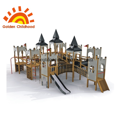 Équipement de parc extérieur pour enfants toboggan pour aire de jeux pour bébé