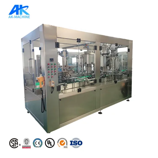 Efficient Automatic Glass Bottle Filling and Capping Machine
