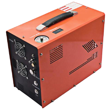 Yibang 350W Auto Shut Off 110V 60Hz Piston Compressor - Portable Oil-Free Air Pump 300Bar (4500 PSI) for Diving and Industrial Use