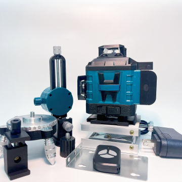 CISIVIS 2D Rotation Laser Level Machine - DIY Grade, Green Light, 360 Degrees, Battery Powered