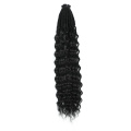 1B Single End Curly Tip synthetische Faux Locs