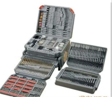 DIN 338 standard HSS twist drill set, union twist drill