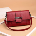 Soft leather shoulder bags female hand bags