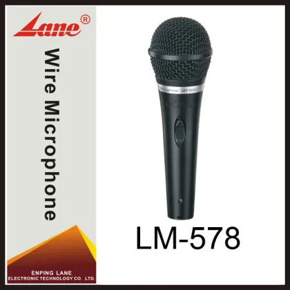 Lane LM-578 wire Dynamic unidirectional dynamic microphone