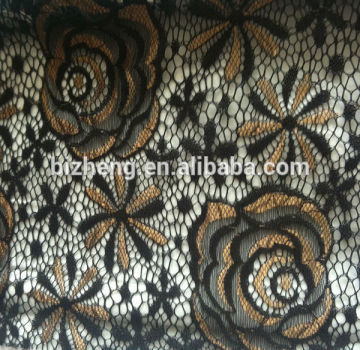 African Beautiful embroiderd lace fabric in stock
