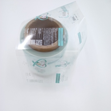 customized logo PVC transparent self-adhesive labels