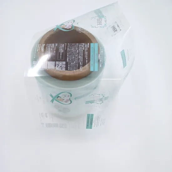 customized logo PVC transparent self-adhesive labels