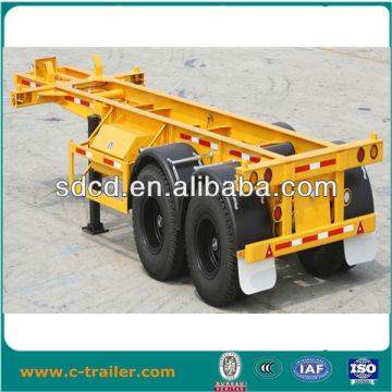 20ft Container 3Axles Skeleton Semi Trailer Low Price Sale                        
                                                Quality Choice