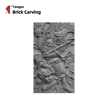 Exorcist door God statue pair