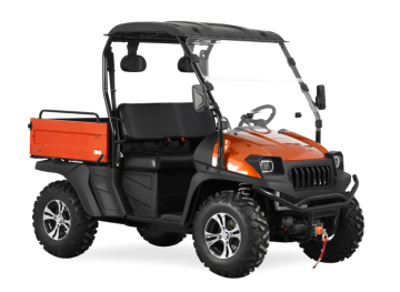 4x4 UTV EFI lado a lado 400cc laranja