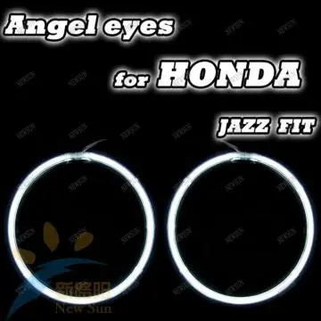 7000Ultra White CCFL Angel Eyes Halo Rings forHONDA JAZZ FIT