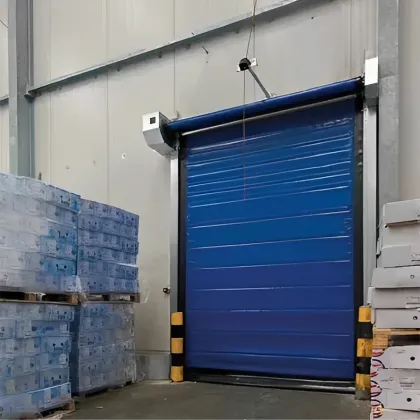 Cold storage zip fast door