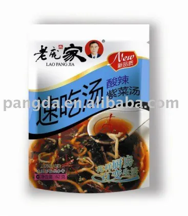 Istant soup hot and sour seaweed soup