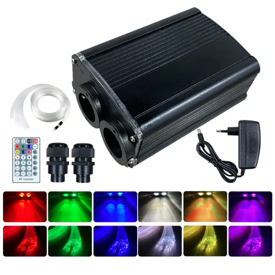 RGB LED Starry Sky Small Christmas Tree Fiber Optic Decoration Twinkle Car Kit 16W