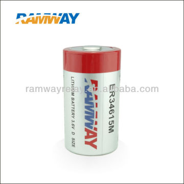 RAMWAY ER34615M Size D batteries, flew meter battery,3.6v battery