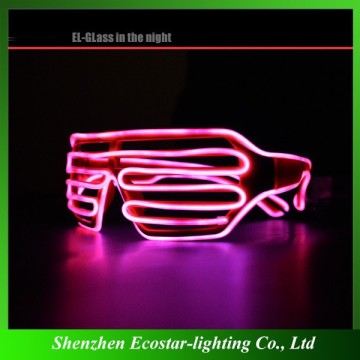 Color changing el wire glasses manufacturer