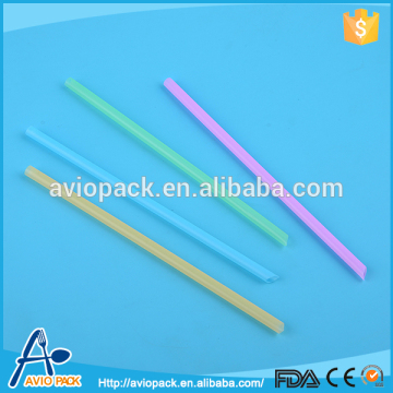 Hot selling eco friendly colorful plastic PP drinking straws in bulk