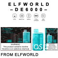 USA Grosir ELF World 6000puffs Disposable Vape