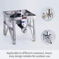 Square Stainless Steel Outdoor Propane Burner