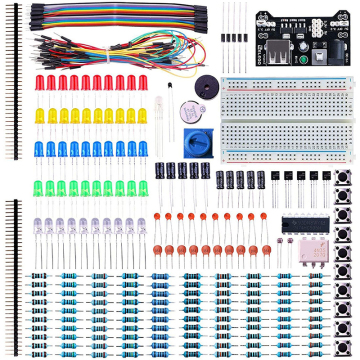 Arduino Raspberry Pi Basic Experiment Kit dengan Fungsi Bip dan Papan Relusir 400 Hole