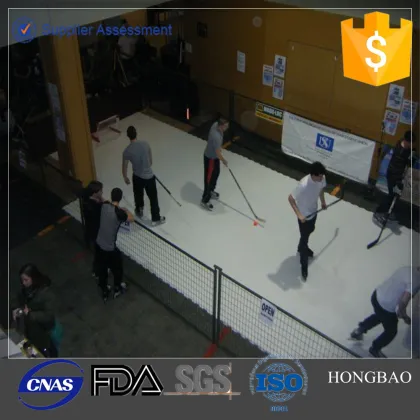 UHMWPE Skating Sheet/Synthetic Ice Panel To Build A Ice Skating Rink