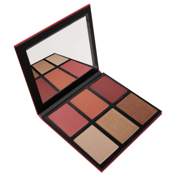 Custom Natural Makeup Blush And Bronze Two-tone Waterproof
