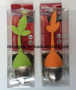 Hot Sale Leaf Shape Silicone Tea Infuser