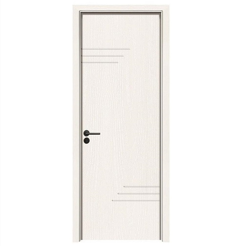 PVCベニア固体木製ドア