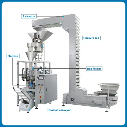 Machine Coffee Beans & Snacks Packaging Machine for Dry Foods