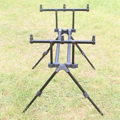 Aluminum Folding Carp Fishing Station with 3 Rod Pods