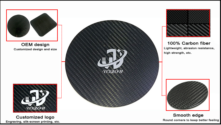 carbon fiber cnc parts