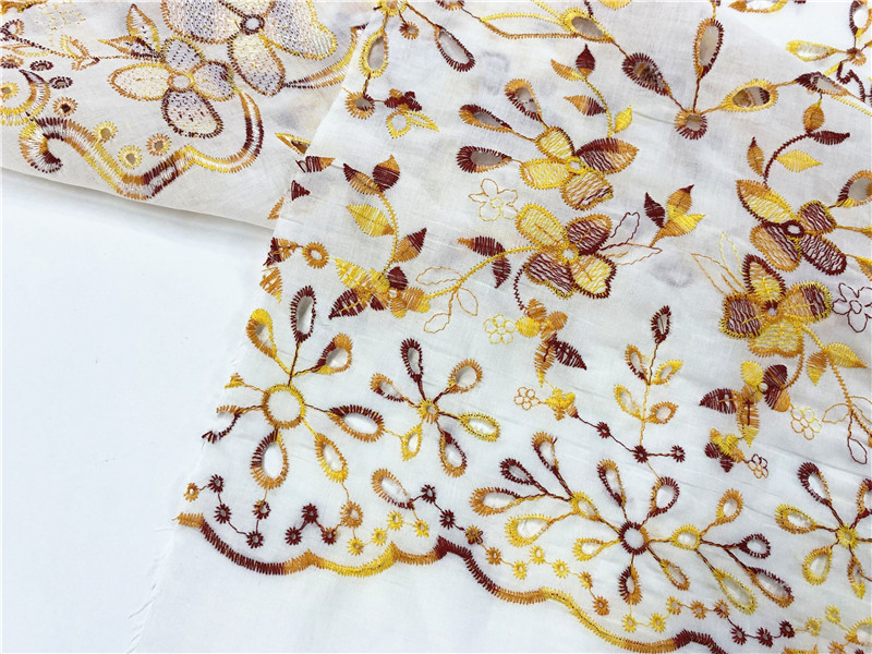 Cotton Embroidery Fabric