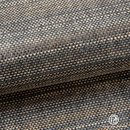 Natural Style Gray-Brown Checkered Plant Wall Decor