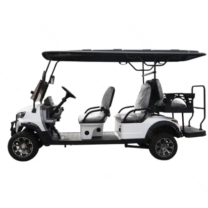 Hot Sale Electric Golf Cart 6-seater Golf Trolley