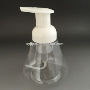 plastic pet baby shampo pump foam pump bottle