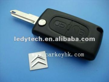 Competitive price Citroen 2 buttons fip key with 206 blade 433Mhz ID46 chip