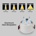 7W COB Commercial Downlight Antiglare Led Light Light