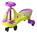 Frog Shape Child Swing Car გარე ბედის მანქანა