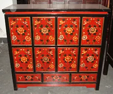 Painted Wooden Cabinet 